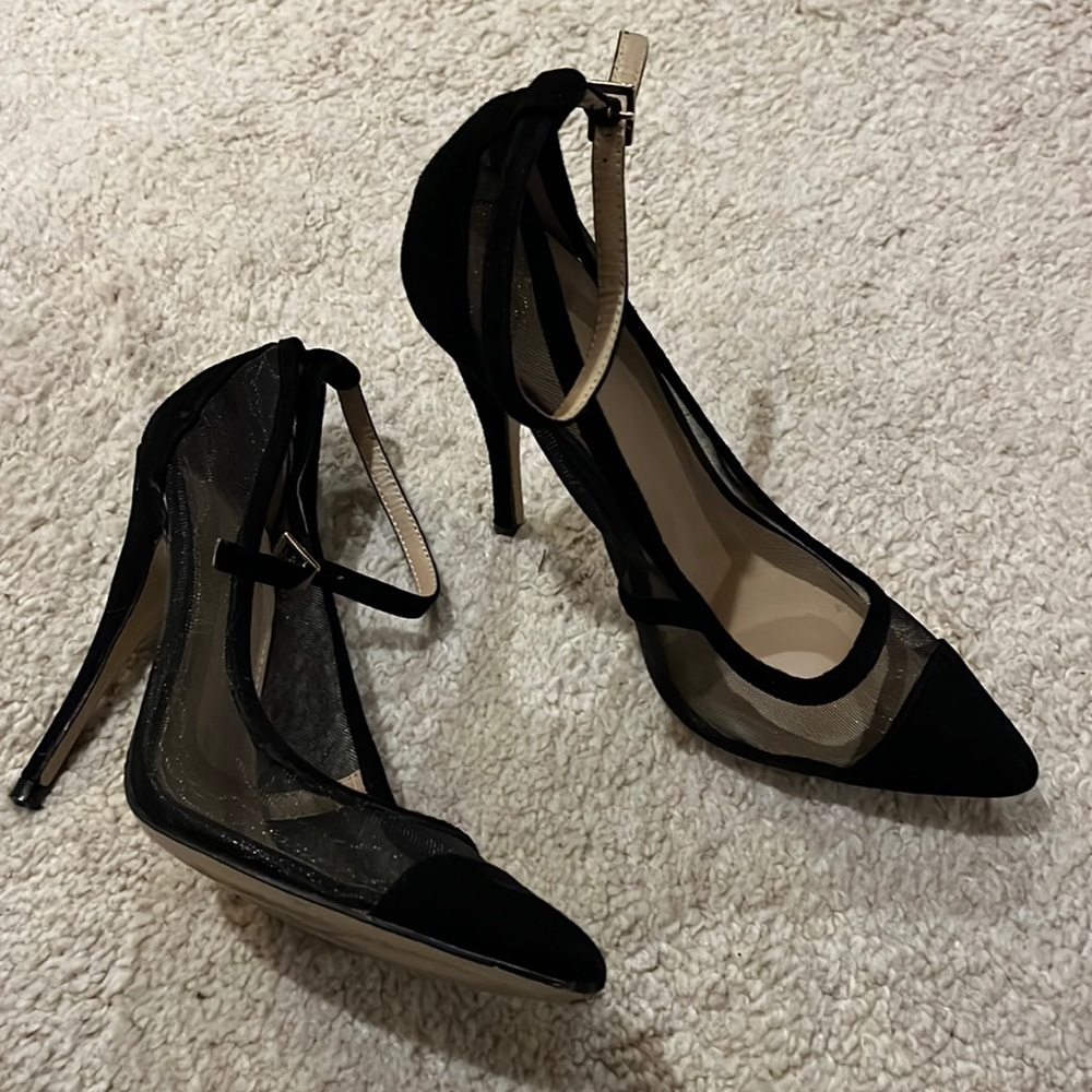 Black sexy heels